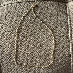Elegant Gold Beaded Necklace